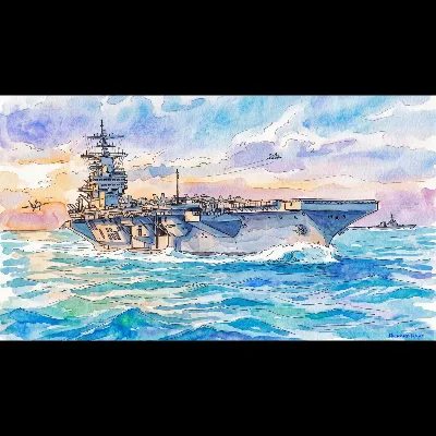 F-18C Landing on a a Carrier