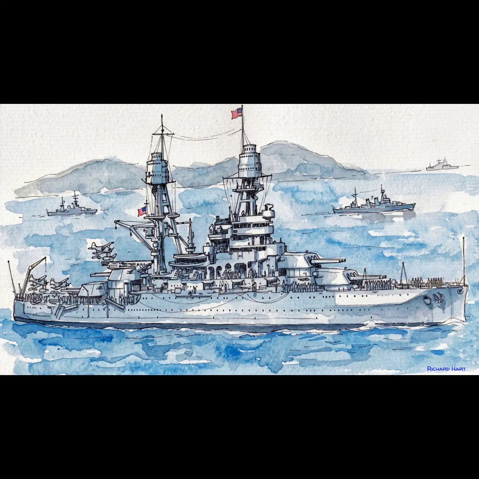 USS Arizona BB-39