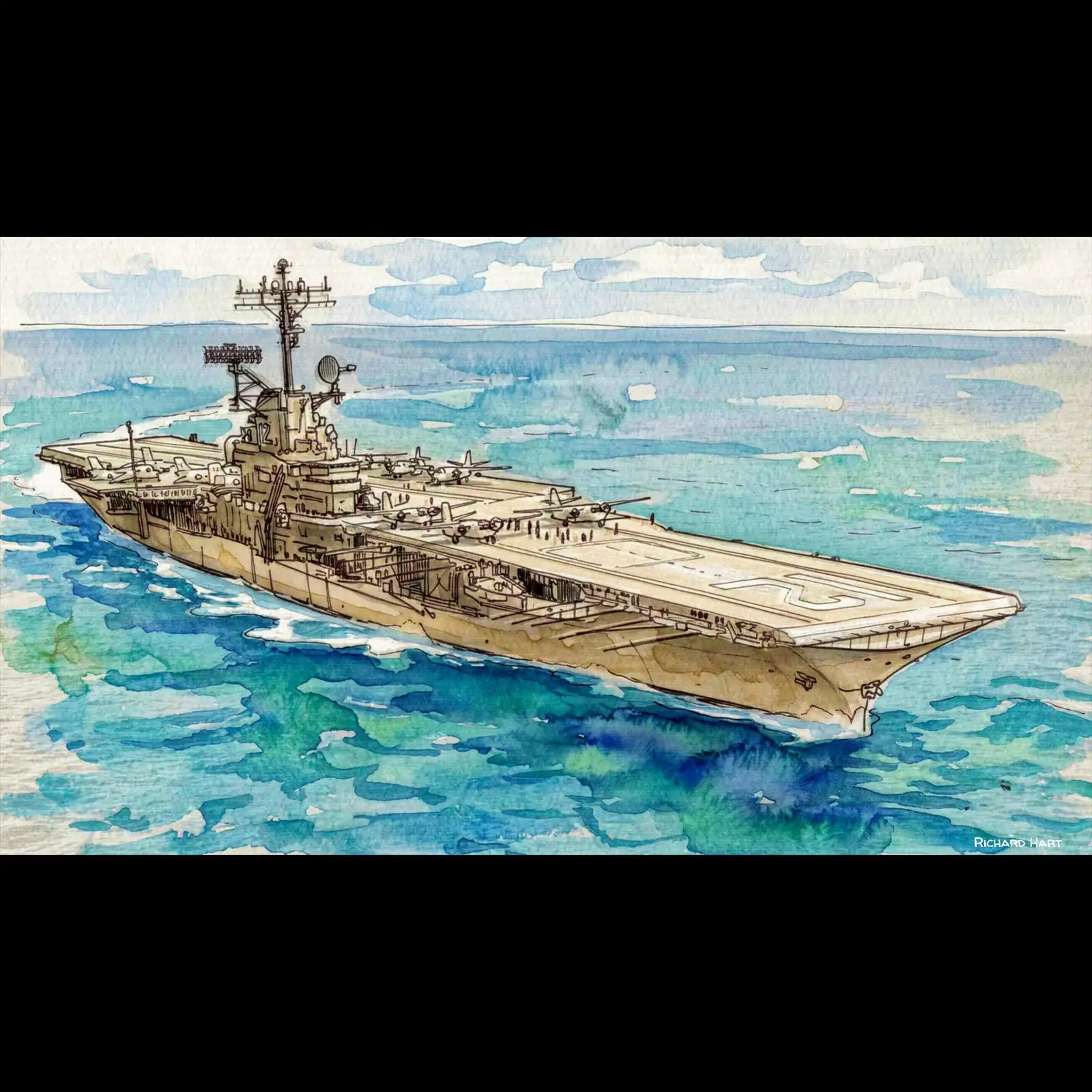 USS Hornet CV-12