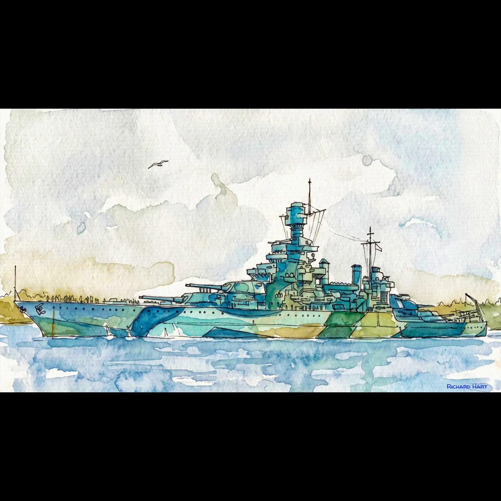 USS Maryland BB-46