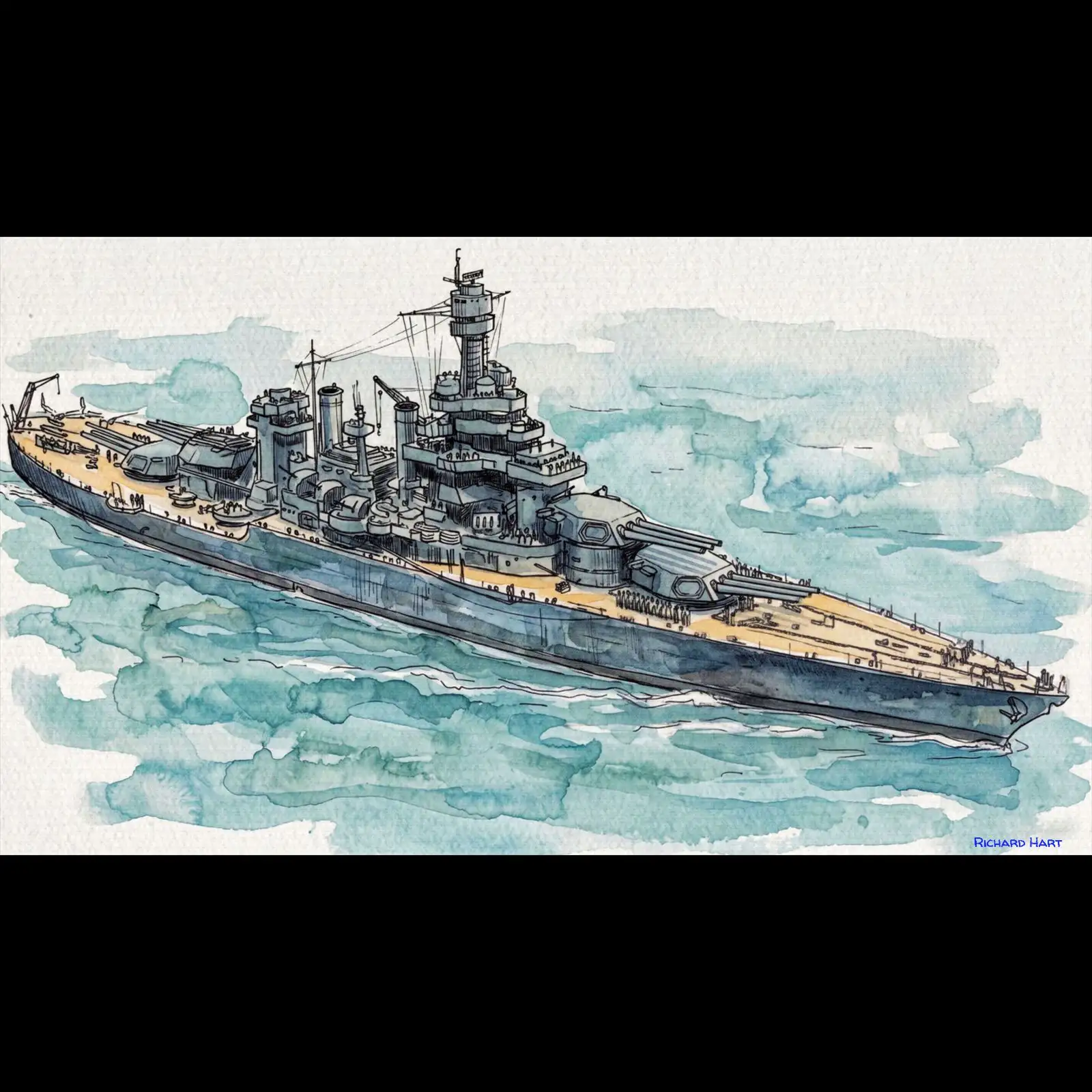 USS Tennessee BB-43