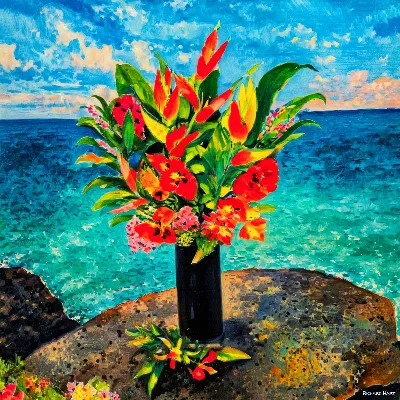 Ocean Flowers 