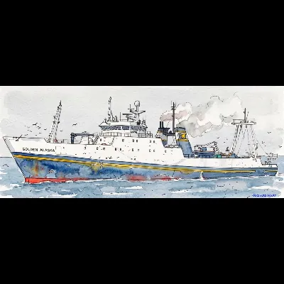F/V Golden Alaska at Sea