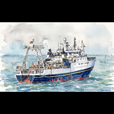 F/V Golden Alaska Departing
