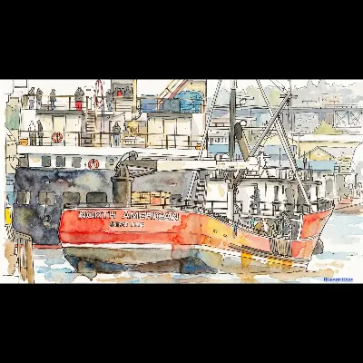 F/V North American Stern