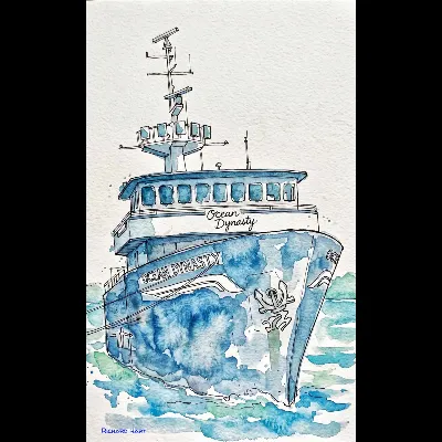 F/V Ocean Dynasty Bow