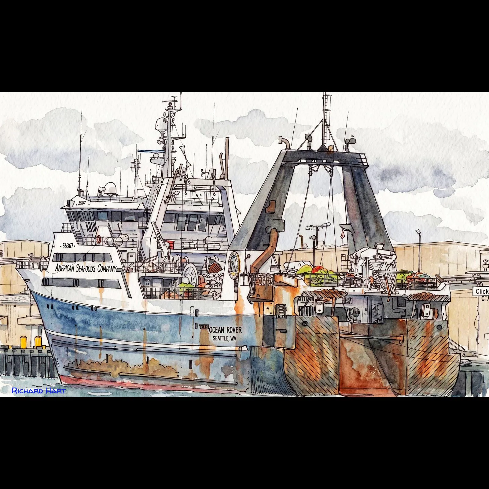 Ocean Rover Close up