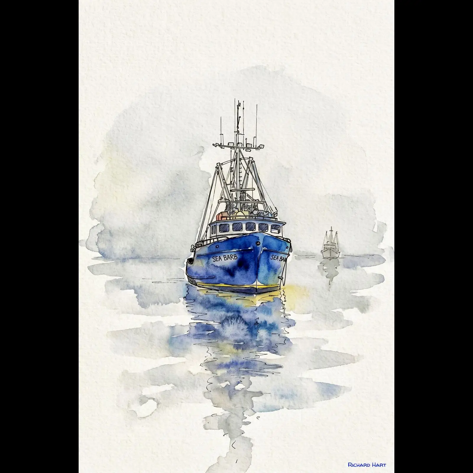 F/V Sea Barb in fog