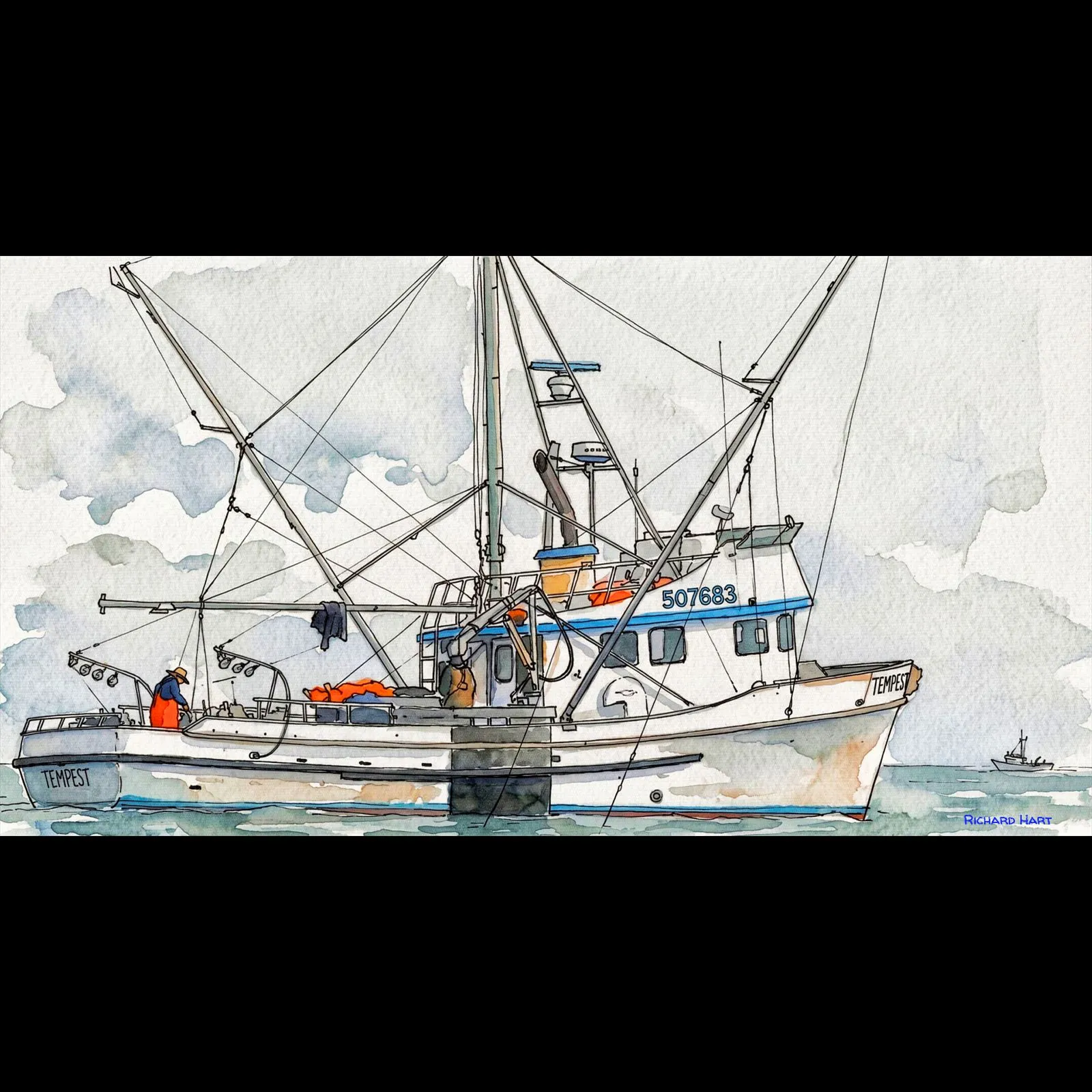 F/V Tempest at work