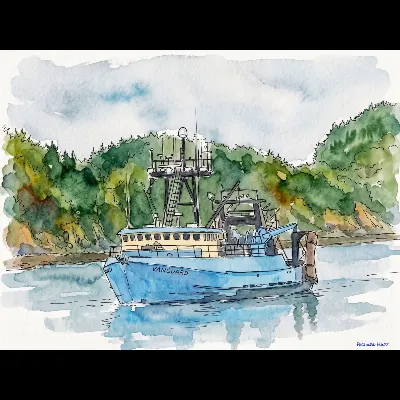 F/V Vanguard Docking