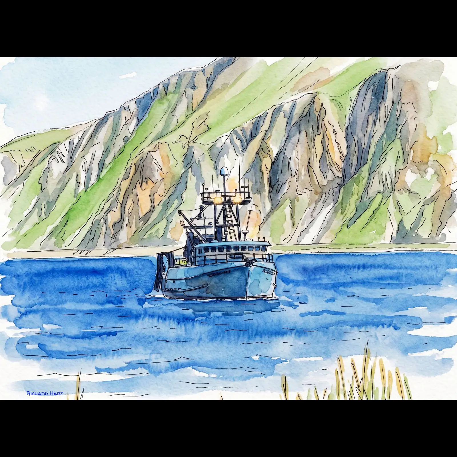 F/V Vanguard in Bay