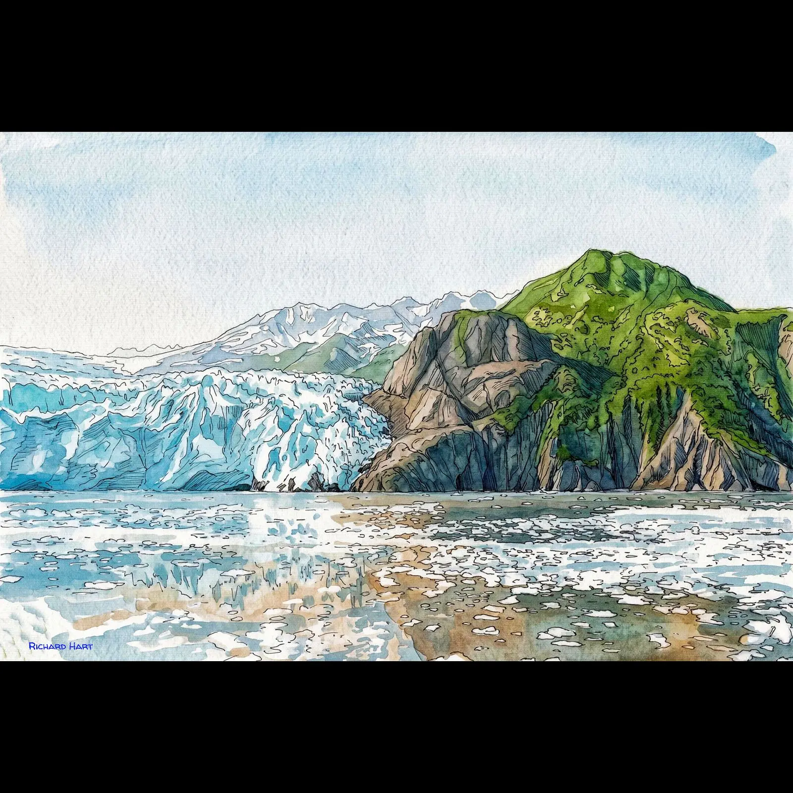 Aialak Bay Glacier