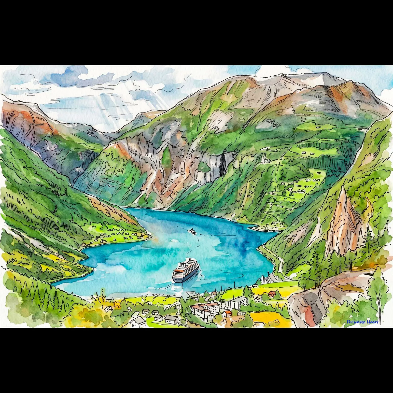 Lysefjord area