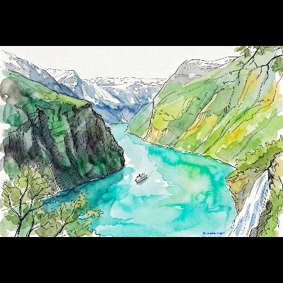 Near Vringsfossen