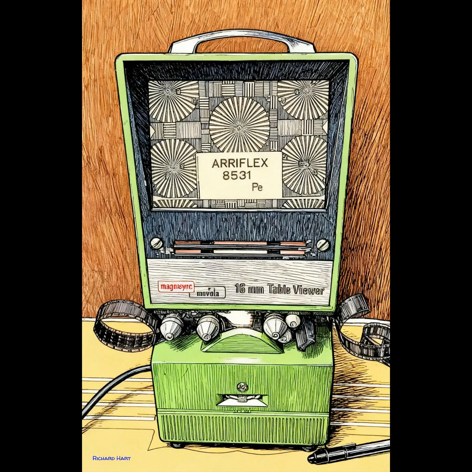 Magnasync Moviola 16mm