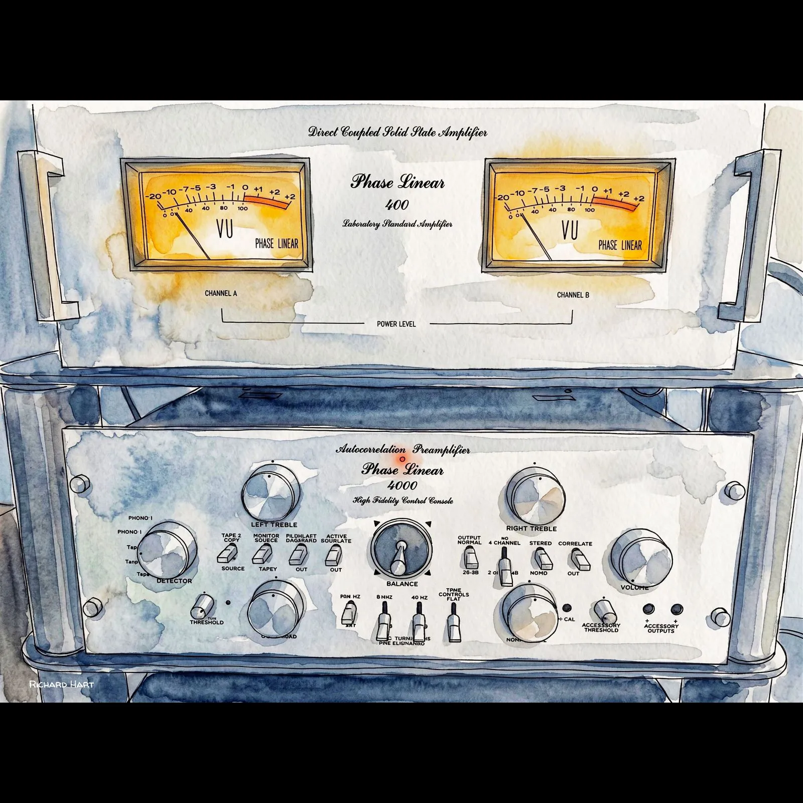 Phase Linear 4000 & 400