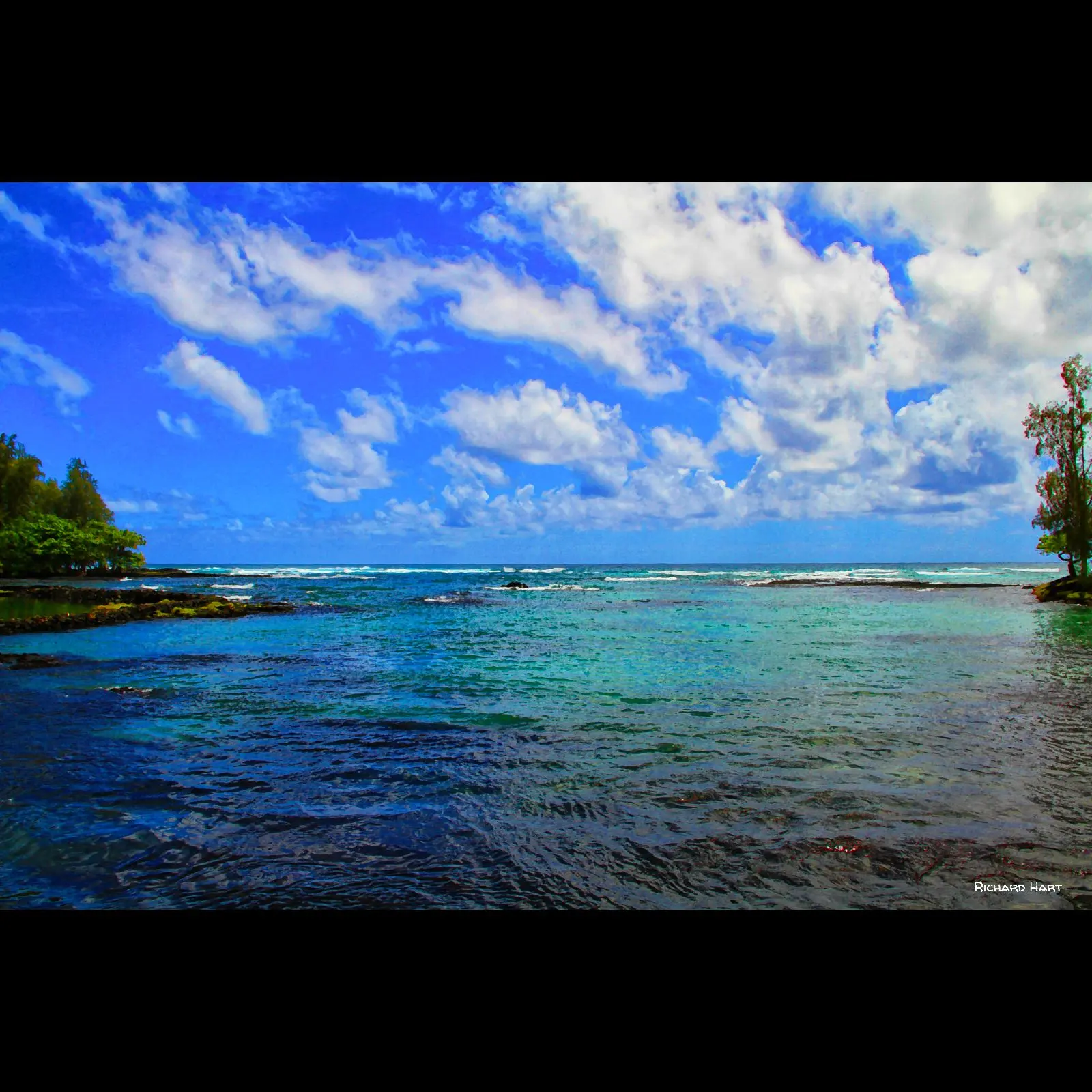 Kealoha Beach Park - The View of the Lagoon