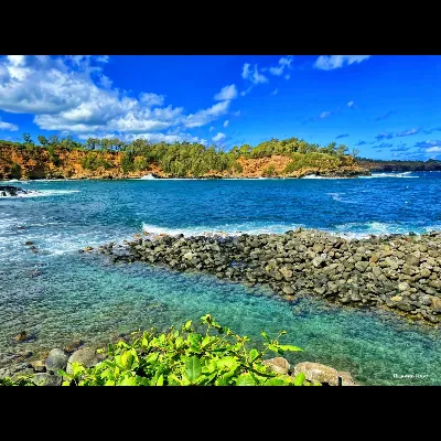 The view from Keokea Bay