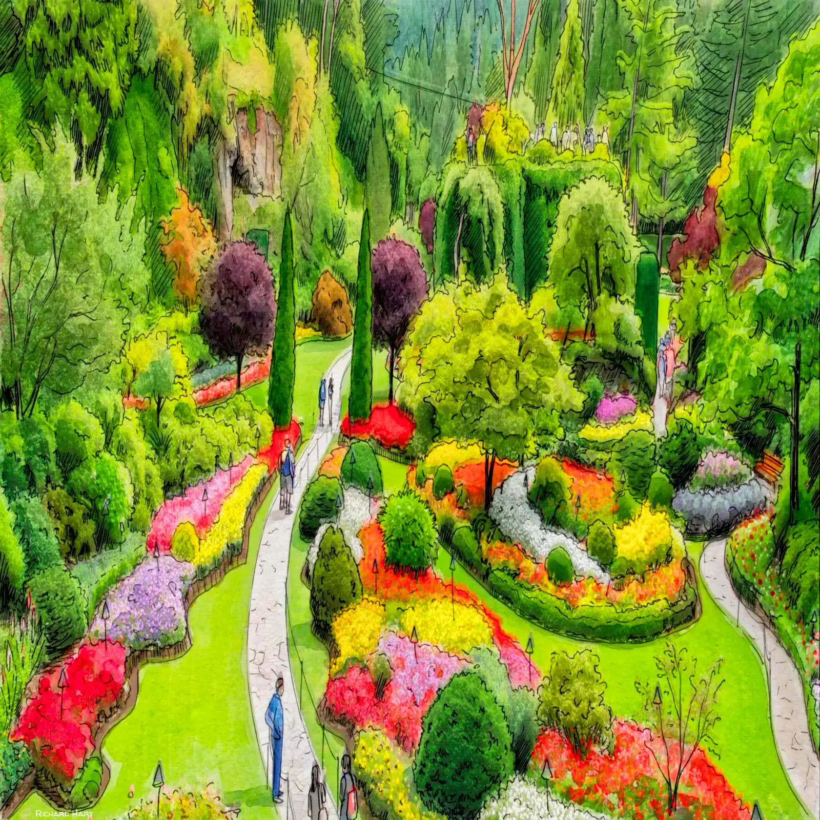 Butchart Garden LD