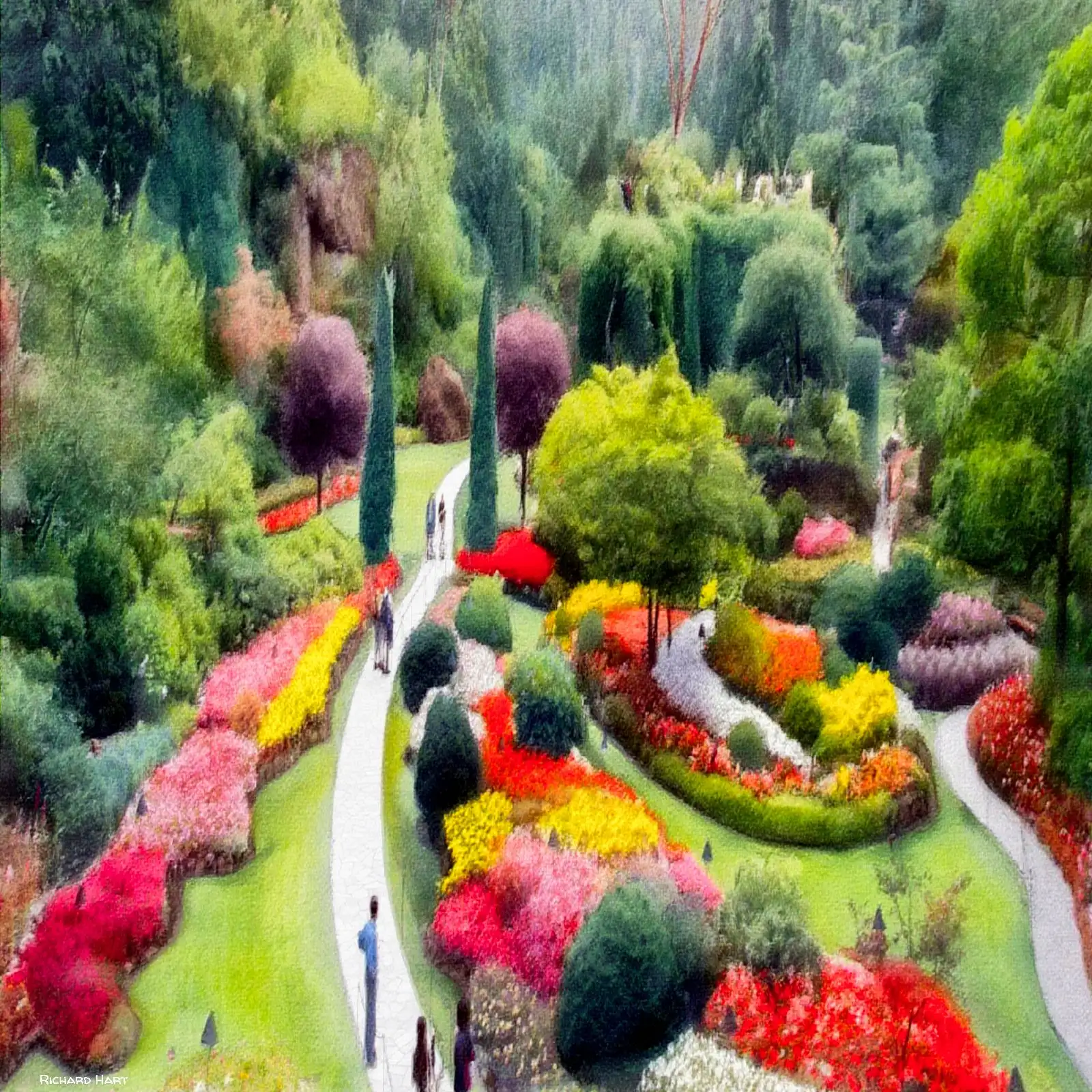 Butchart Garden WC