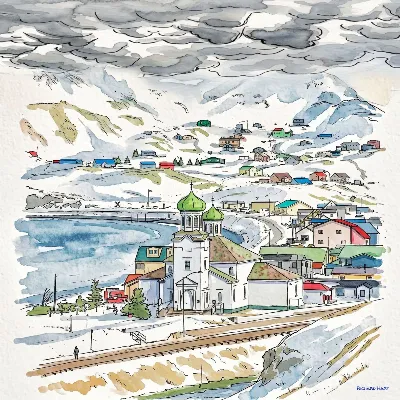 Dutch Harbor Clouds