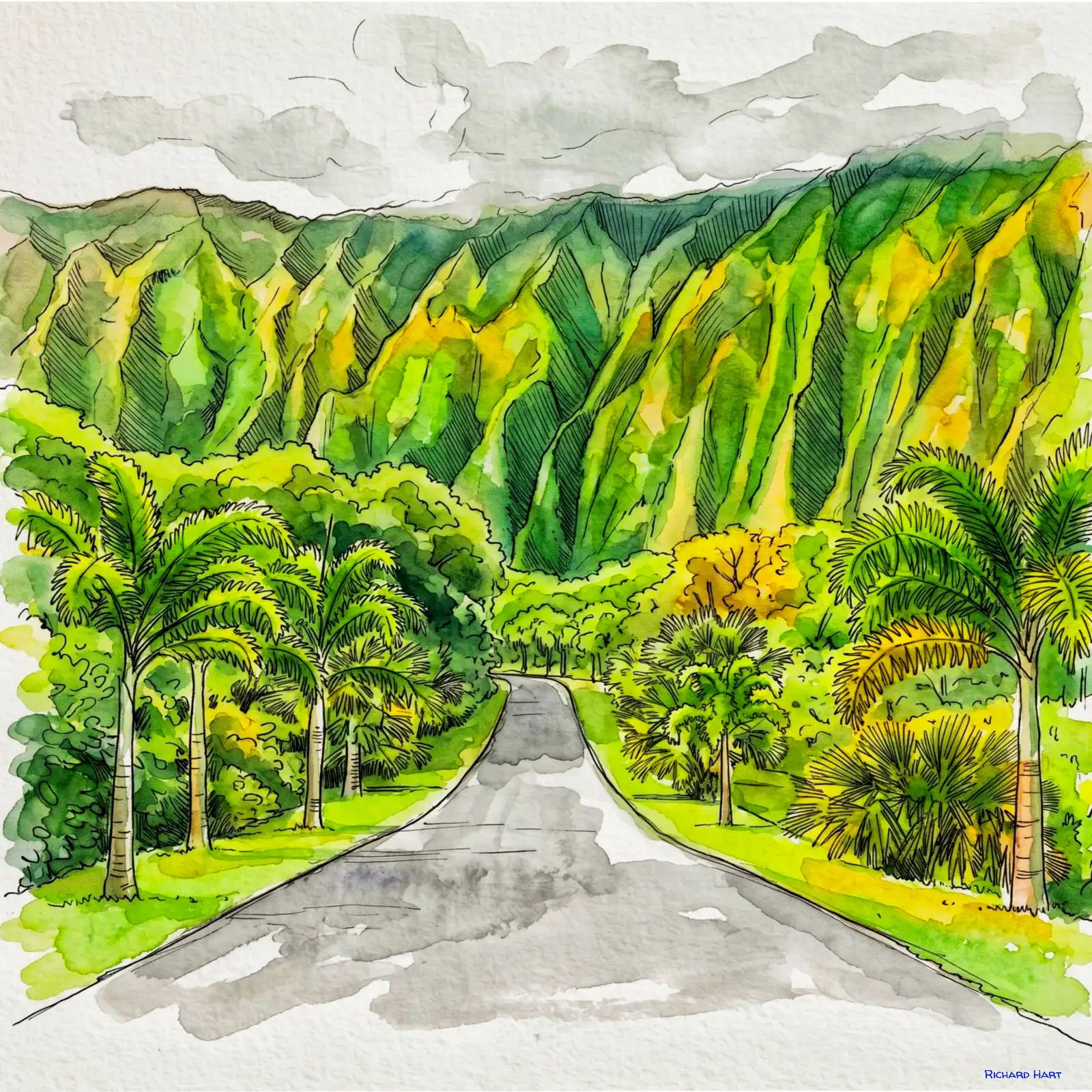 ho'omaluhia botanical garden