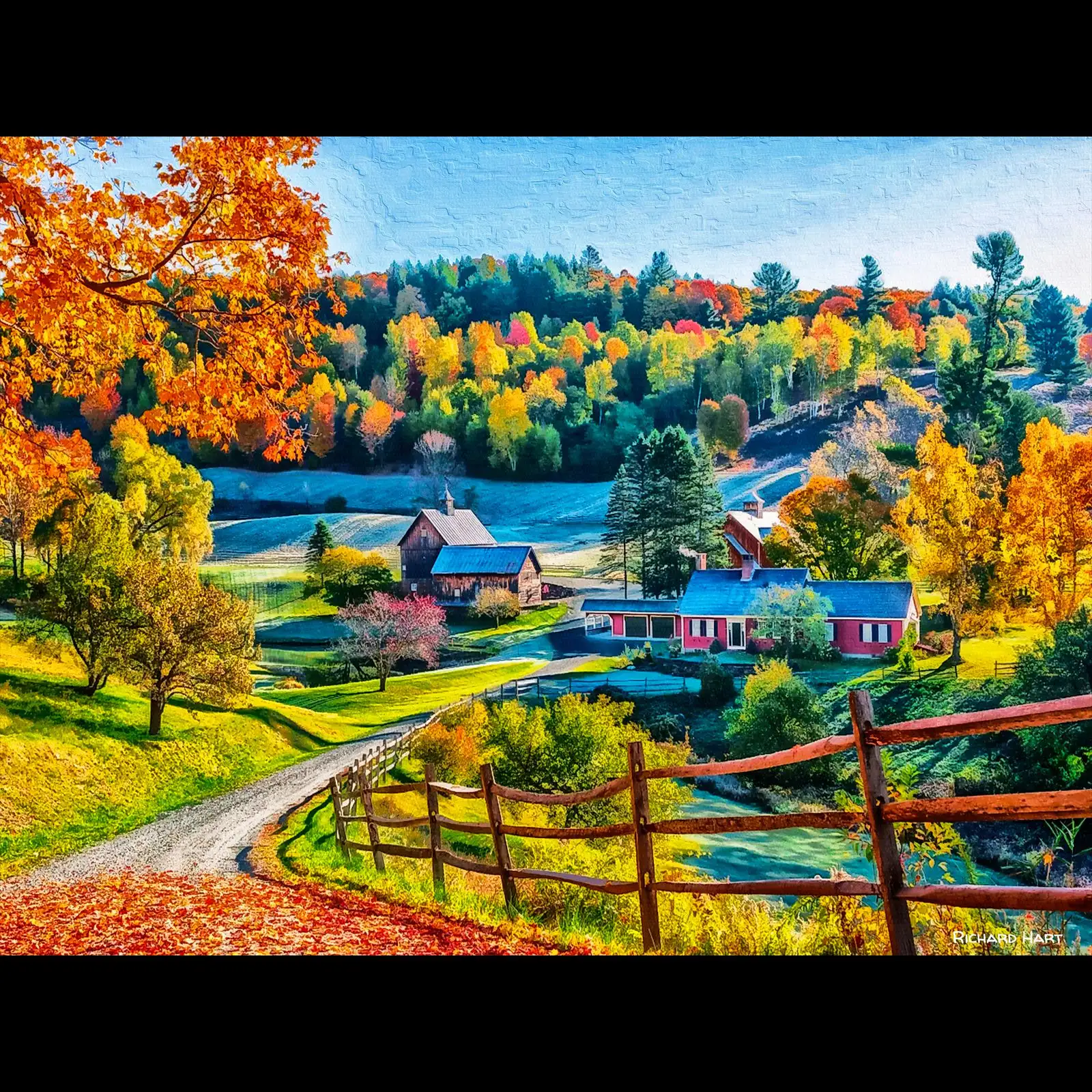 Horse Farm in Autumn (2023)