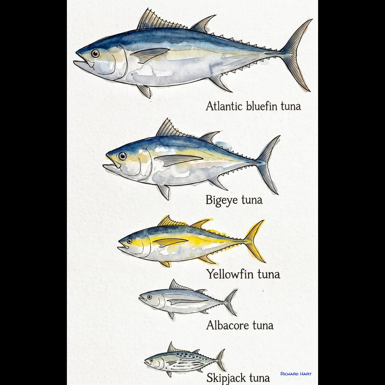 Types of Tuna