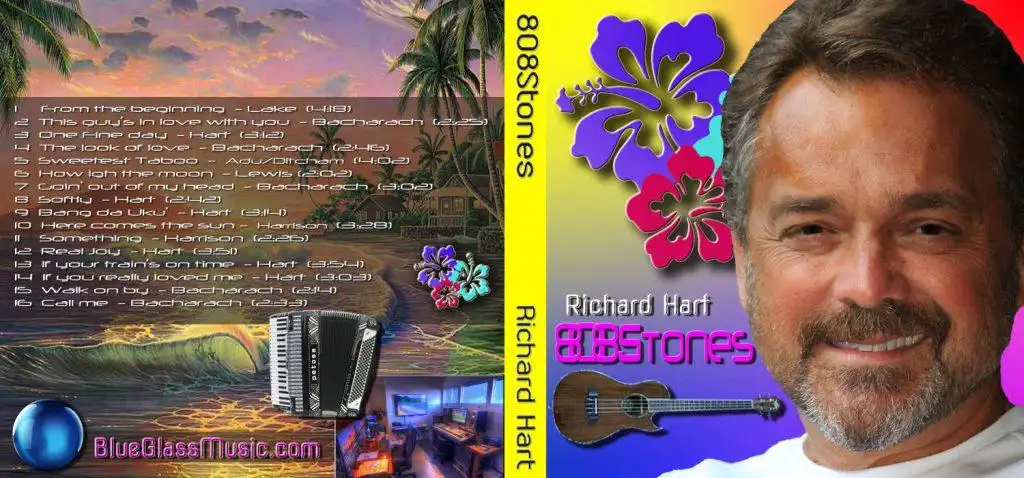 808 Stones CD Cover with Back Page