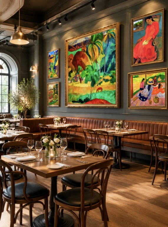 Gauguin in Trattoria