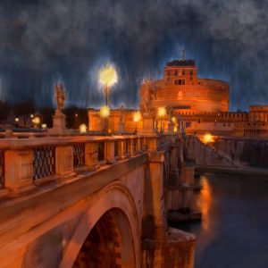 Ponte Sant'Angelo by Richard Hart