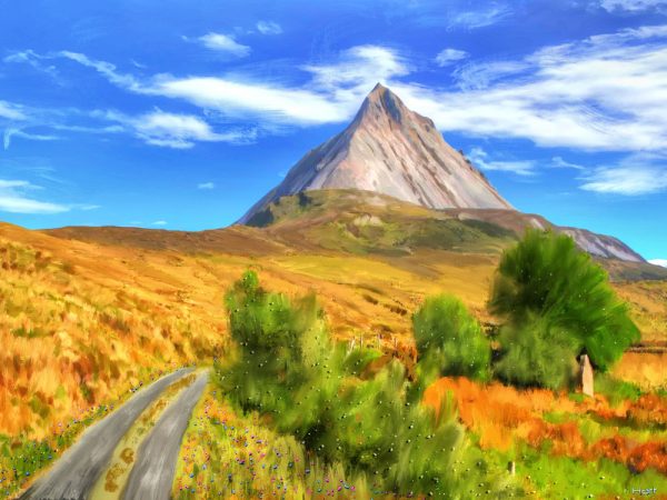 Mount Errigal is Divine by Richard Hart