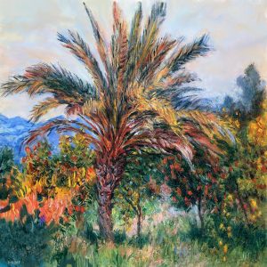 A Palm Tree at Bordighera by Richard Hart