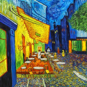 Cafe Terrace by Richard Hart