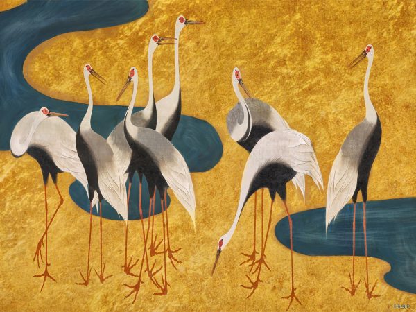 Cranes II by Richard Hart